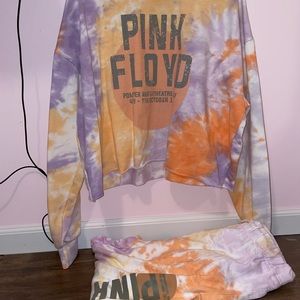 Pink Floyd Sweatpants and Sweatshirt Set